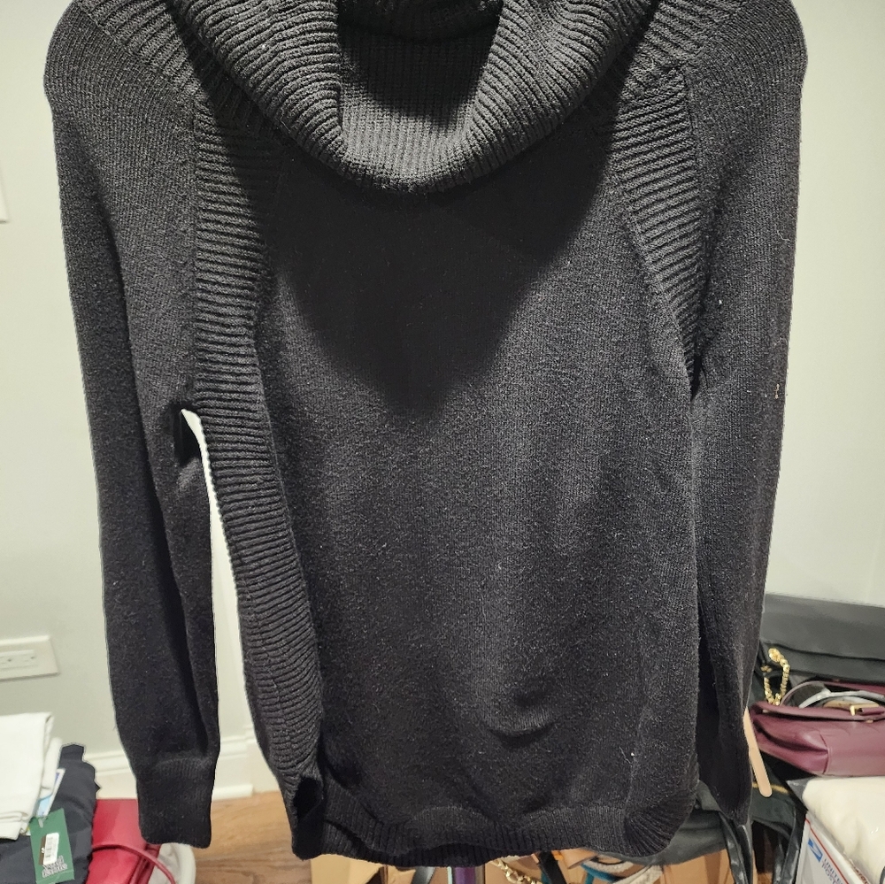 Black Turtleneck Sweater